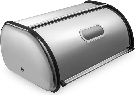 wmf stainless steel bread box|Stainless Steel Bread Box .